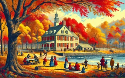 Explore Burlington County NJ’s Best Fall Foliage Drives: Washington Crossing